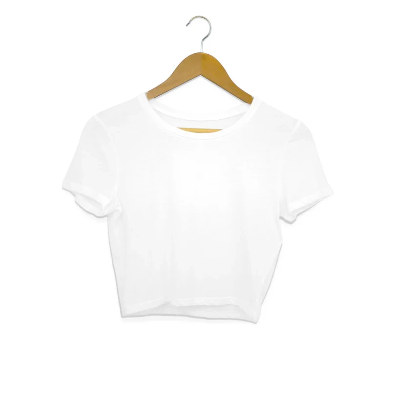 Women's Crop Top Manufacturer - White