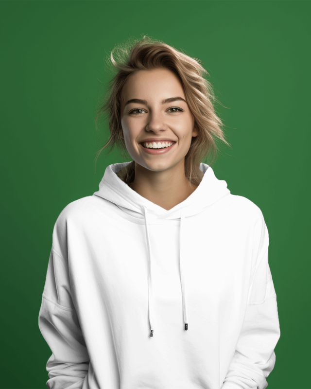 Women's Cotton Hoodie's Manufacturer - White